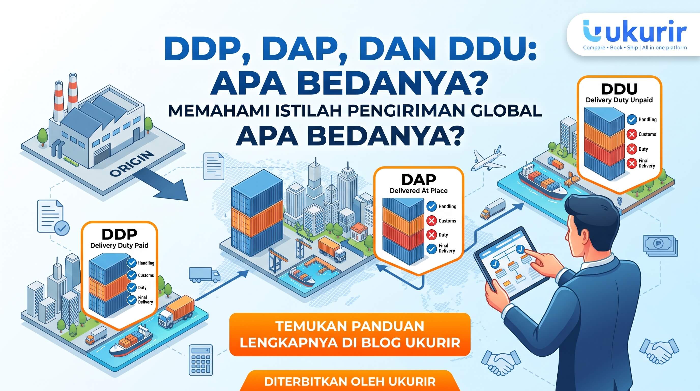 DDP, DAP dan DDU: Apa Bedanya?